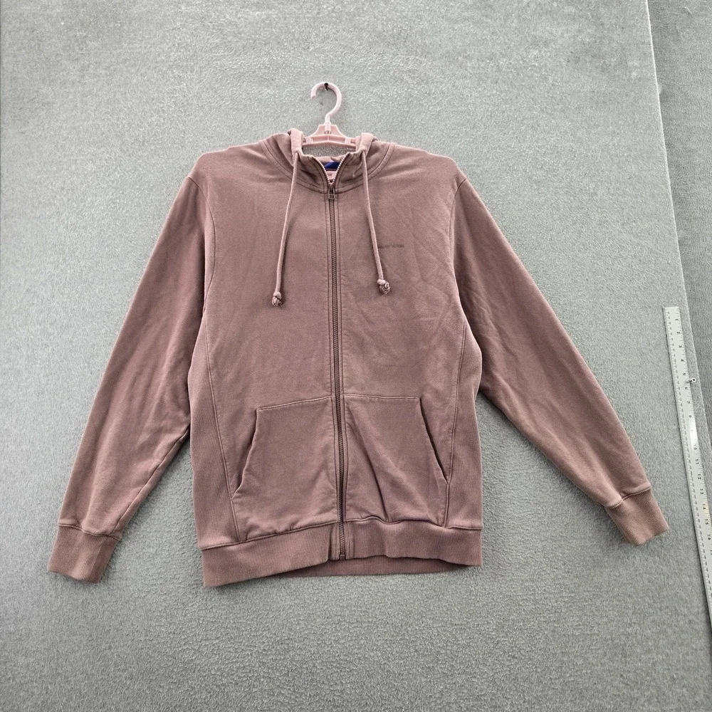 Outdoor Voices Women Hoodie L Brown Activewear Logo‎ Long Sleeve